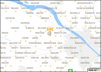 map of Gać