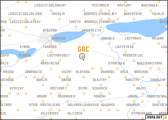 map of Gać