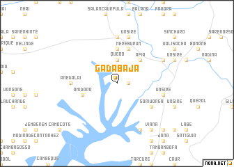 map of Gadabajá