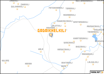 map of Gadai Khel Kili