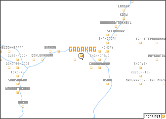 map of Gadakag