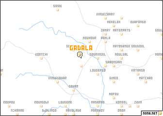 map of Gadala