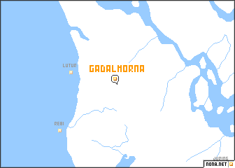 map of Gadalmorna