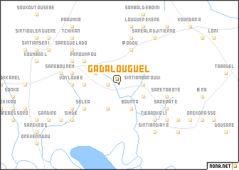 map of Gadalouguèl