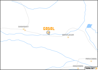 map of Gadāl