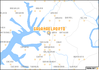 map of Gadamael Porto