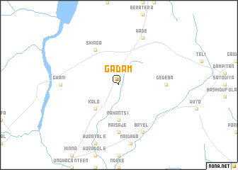 map of Gadam