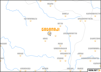 map of Gada Naji