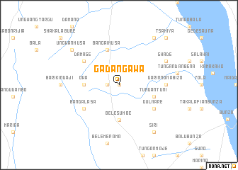 map of Gadangawa