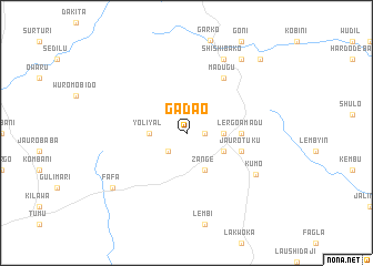 map of Gadao