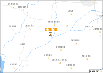 map of Gadao