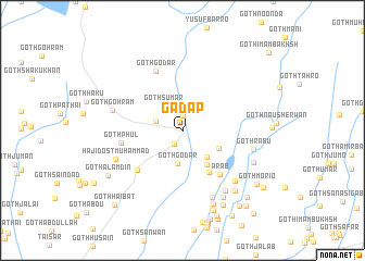 map of Gadāp