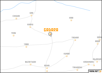 map of Gadara