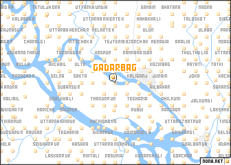 map of Gadārbāg