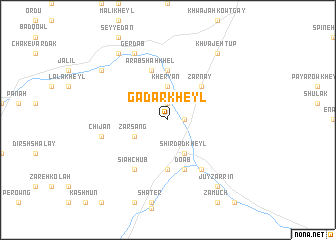 map of Gadar Kheyl