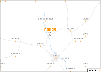 map of Gadas