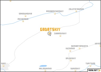 map of (( Gadatskiy ))