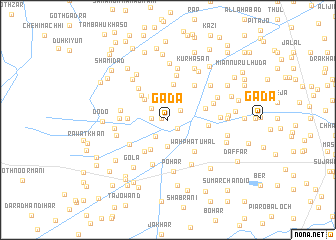 map of Gada