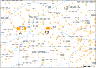 map of Gada