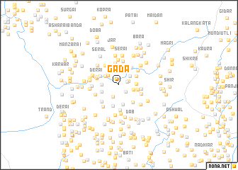 map of Gada