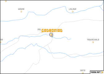 map of Gad Boriād