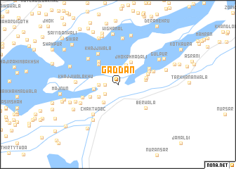 map of Gaddan