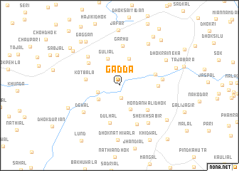 map of Gadda