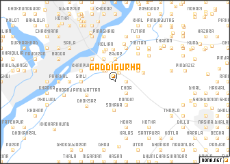 map of Gaddi Gurha