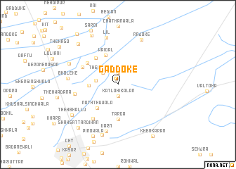 map of Gaddoke
