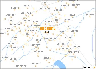 map of Gādegāl