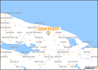 map of Gadendorf