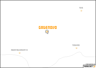 map of Gadenovo