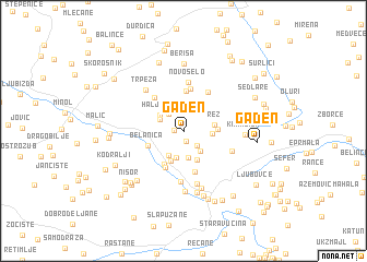 map of Gaden