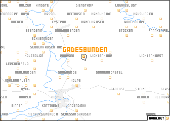 map of Gadesbünden