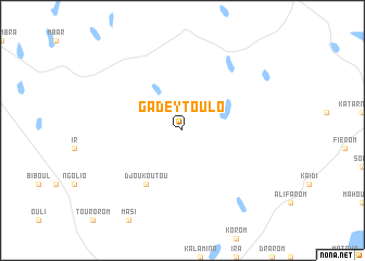 map of Gadey Toulo