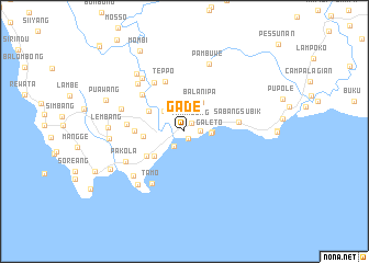 map of Gade