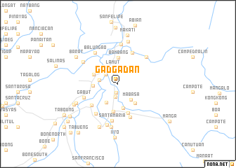 map of Gadgadan