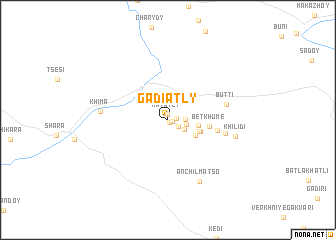 map of Gadiatly