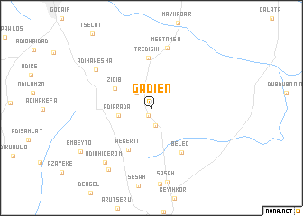 map of Gadien