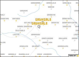 map of Ga-Dikgale