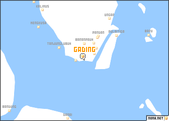 map of Gading