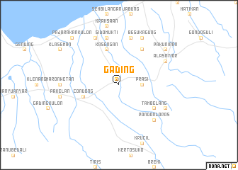 map of Gading