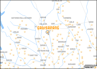 map of Gādi Sārang