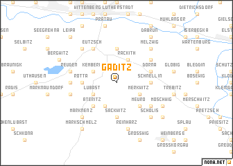 map of Gaditz