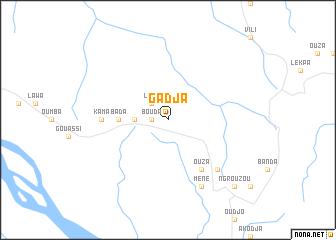 map of Gadja