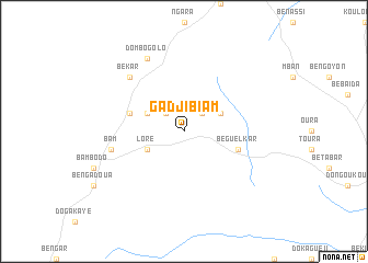 map of Gadjibiam