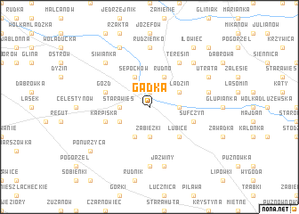 map of Gadka