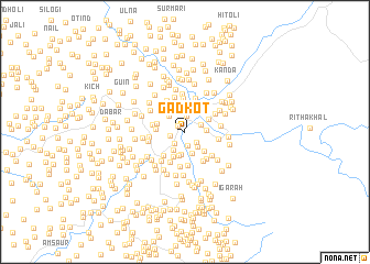 map of Gadkot