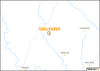 map of Gadlegaon