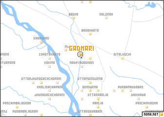map of Gadmāri